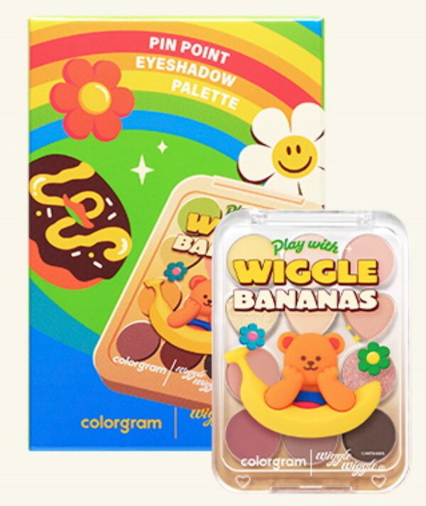 colorgram 目元チュートリアルアイパレット 05 イエロー足す甘さはバナナ