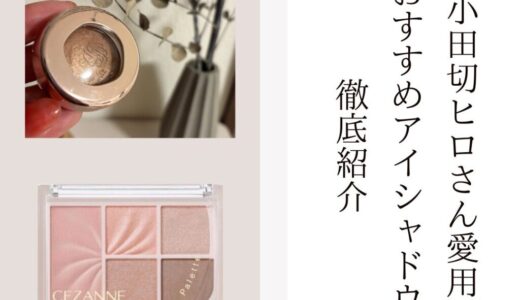 2026最新【アイシャドウ】小田切ヒロさん愛用品を徹底紹介